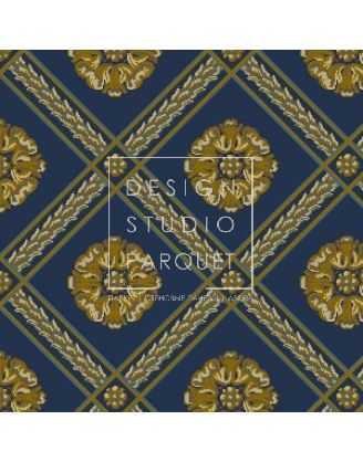 Crib Sheet | Rosette Trellis main image 1