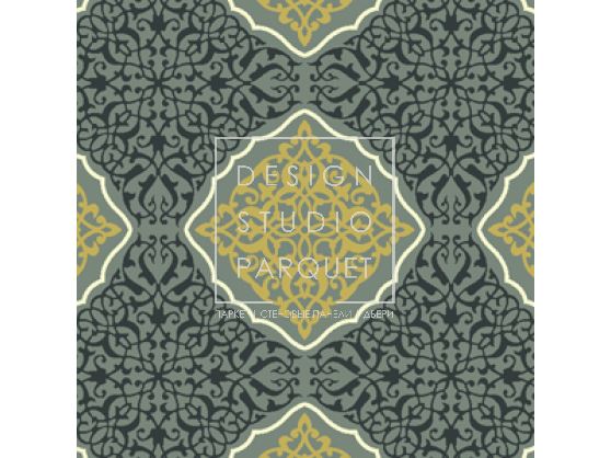 Ковровое покрытие Ege Stories ottoman stencil grey RF52201725