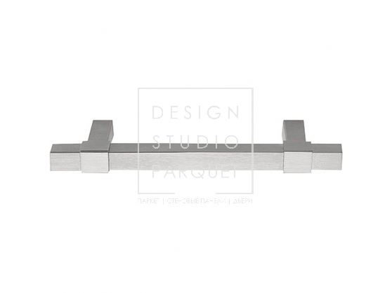 Ручка-скоба мебельная Formani SQUARE V35/96 Сатинированная нержавеющая сталь