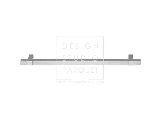 Ручка-скоба мебельная Formani SQUARE V35/224 Сатинированная нержавеющая сталь