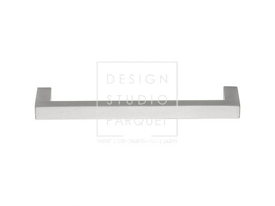 Ручка-скоба мебельная Formani SQUARE LSQ80/128 Сатинированная нержавеющая сталь