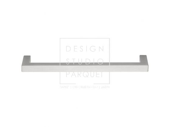 Ручка-скоба мебельная Formani SQUARE LSQ80/160 Сатинированная нержавеющая сталь