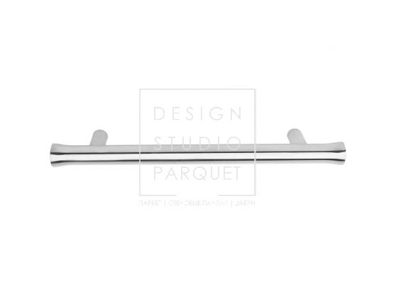 Ручка-скоба мебельная Formani NOUR EV9/128 Глянцевая нержавеющая сталь