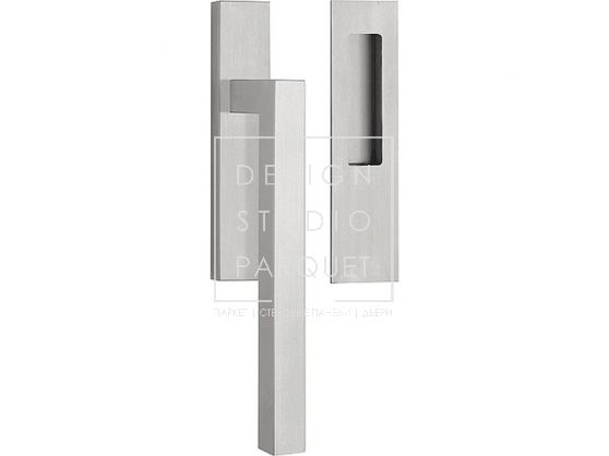 Ручка для раздвижных дверей Formani SQUARE LSQ230 Сатинированная нержавеющая сталь