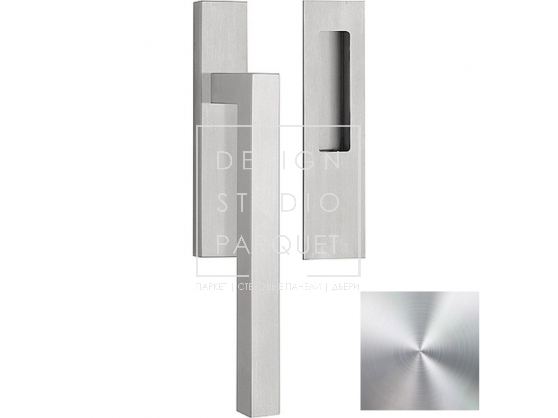 Ручка для раздвижных дверей Formani SQUARE LSQ230 Глянцевая нержавеющая сталь