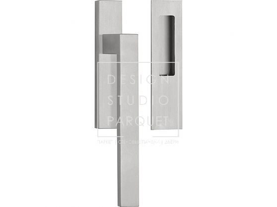 Ручка для раздвижных дверей Formani SQUARE LSQ231 Сатинированная нержавеющая сталь