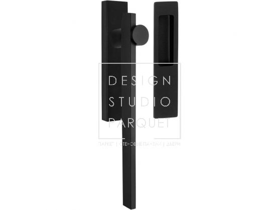 Ручка для раздвижных дверей Formani TENSE BB230/d Сатинированный черный