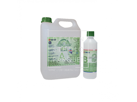 Лак Vermeister AQUAPLAY 2 двухкомпонентный на водной основе