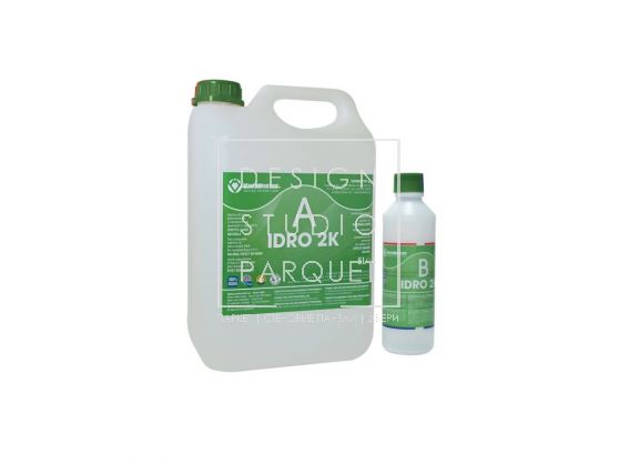 Лак Vermeister IDRO 2K двухкомпонентный полиуретановый для паркета на водной основе